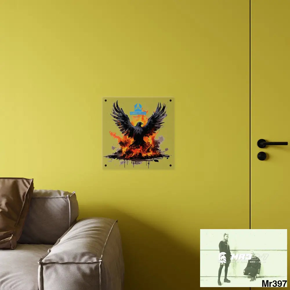 A1WDW Escape from the block no 17 2628 days Death Flat Covert Failures Ltd Edition no 22 Acrylic Wall Art Panels Home