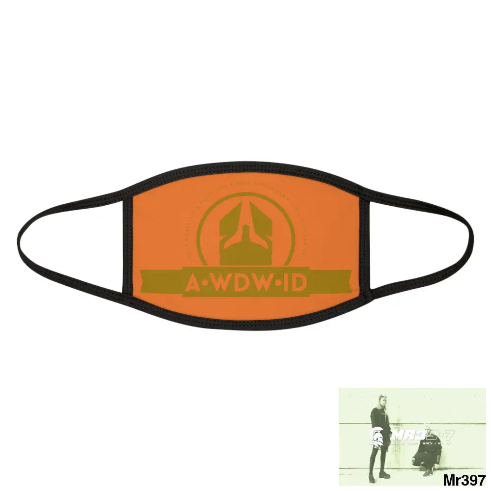 A1WDW.ID Mixed-Fabric Face Mask One size Accessories