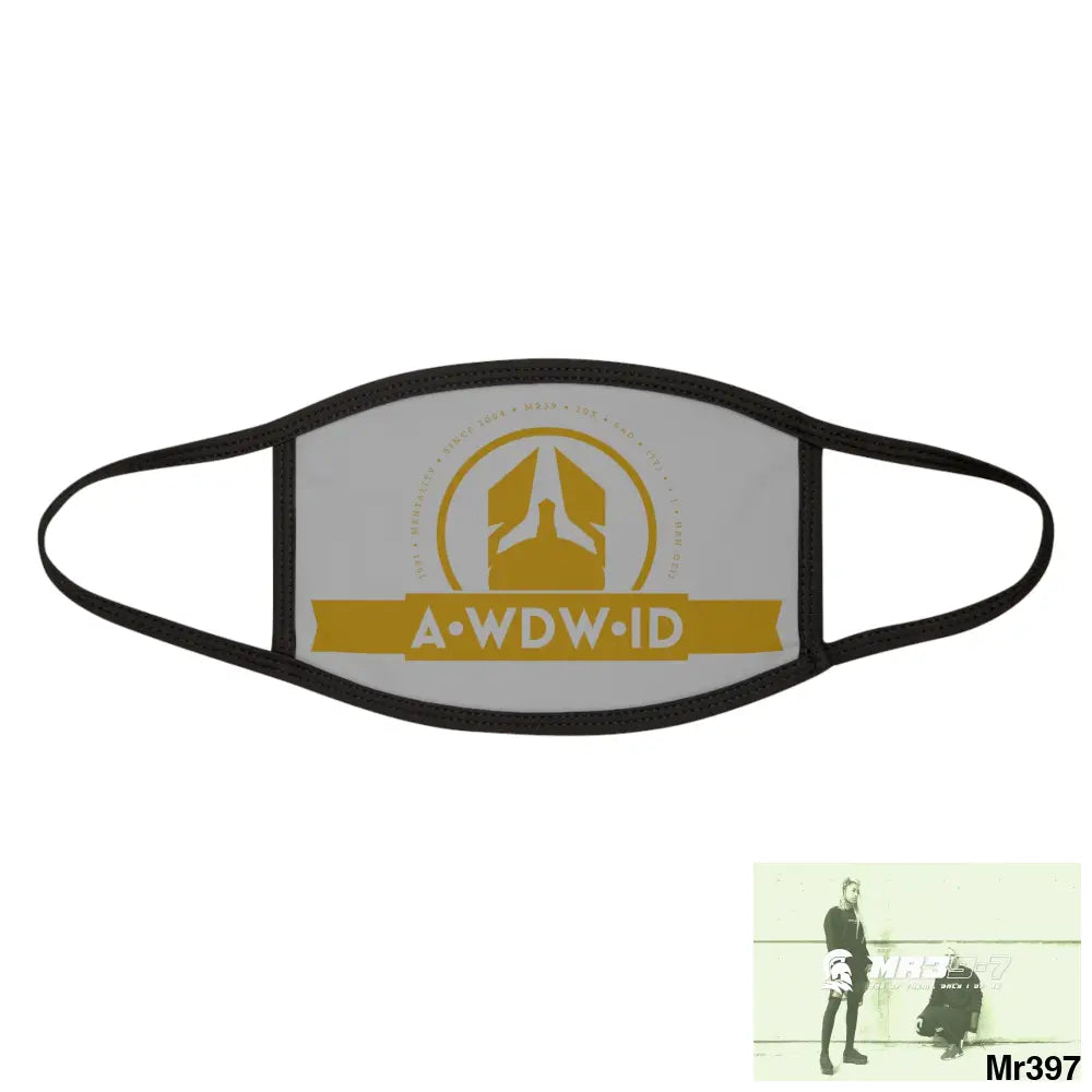 A1WDW.ID Mixed-Fabric Face Mask One size Accessories