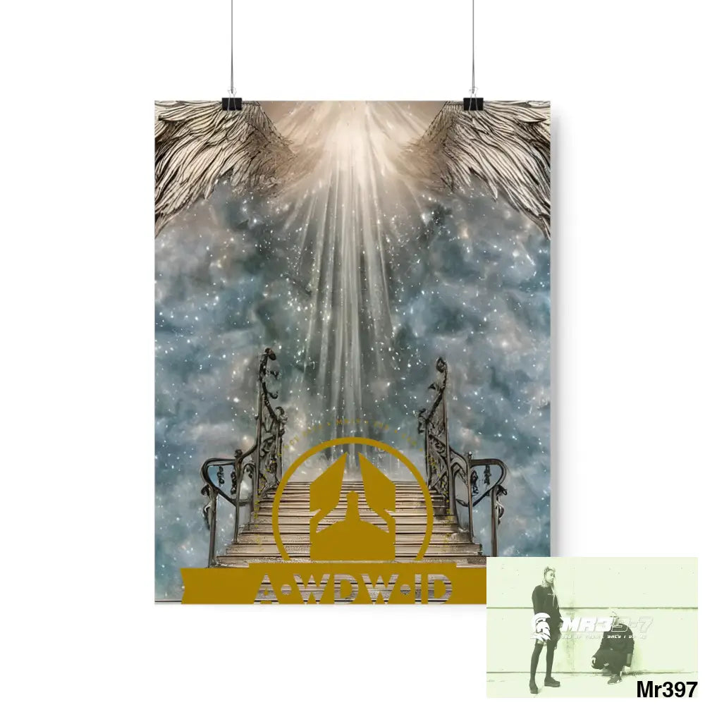 A1WDW.ID stairway to heaven. Matte Vertical Posters 11″ x 14″ / Matte Poster