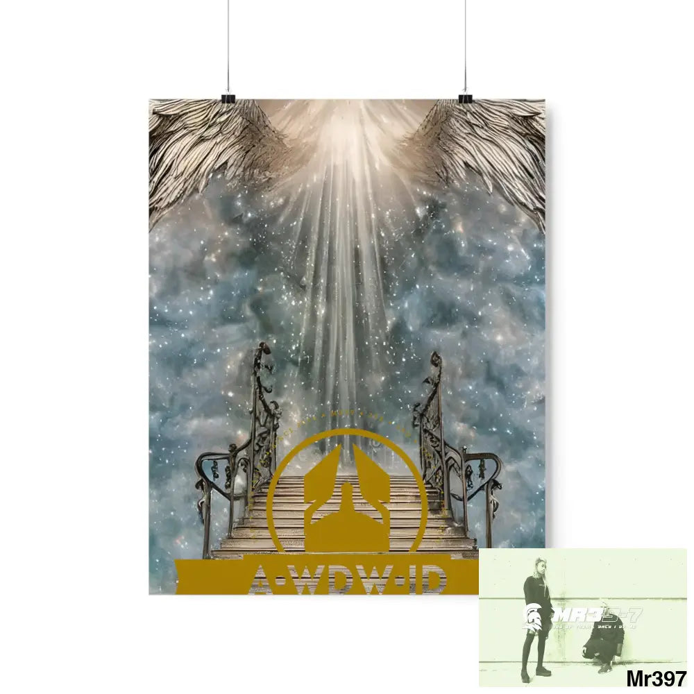 A1WDW.ID stairway to heaven. Matte Vertical Posters 16″ x 20″ / Matte Poster