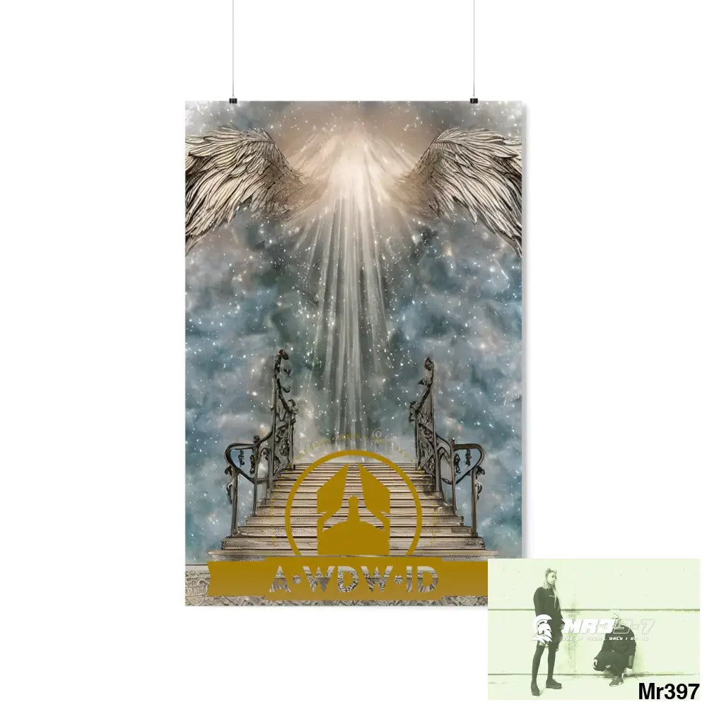 A1WDW.ID stairway to heaven. Matte Vertical Posters 24″ x 36″ / Matte Poster