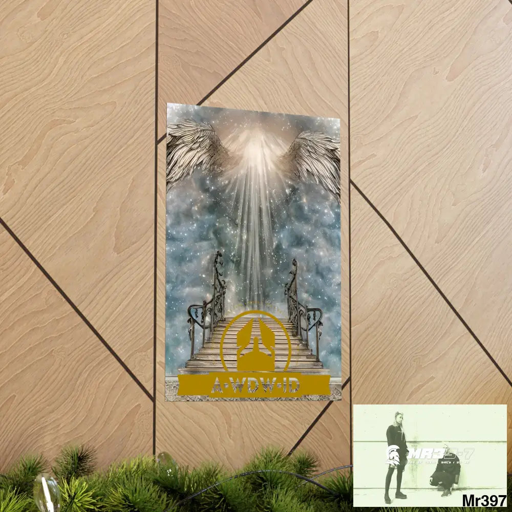 A1WDW.ID stairway to heaven. Matte Vertical Posters Poster