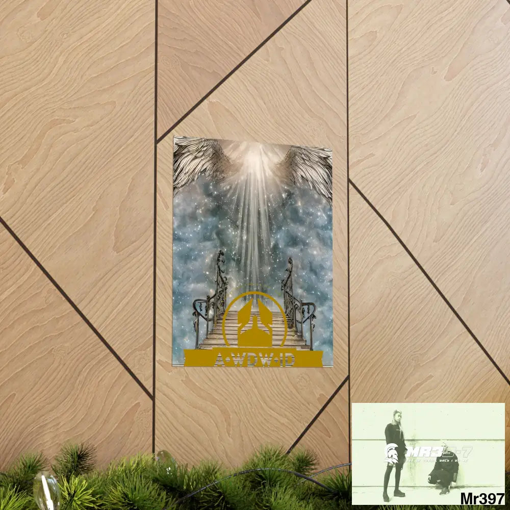 A1WDW.ID stairway to heaven. Matte Vertical Posters Poster