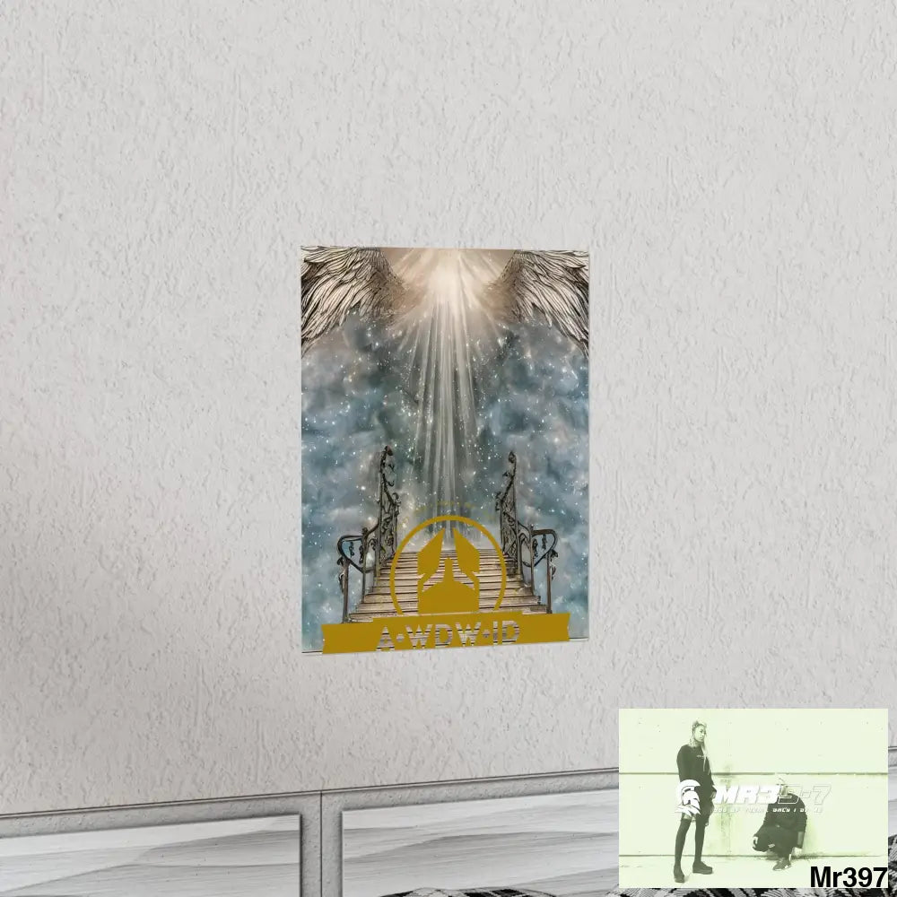A1WDW.ID stairway to heaven. Matte Vertical Posters Poster
