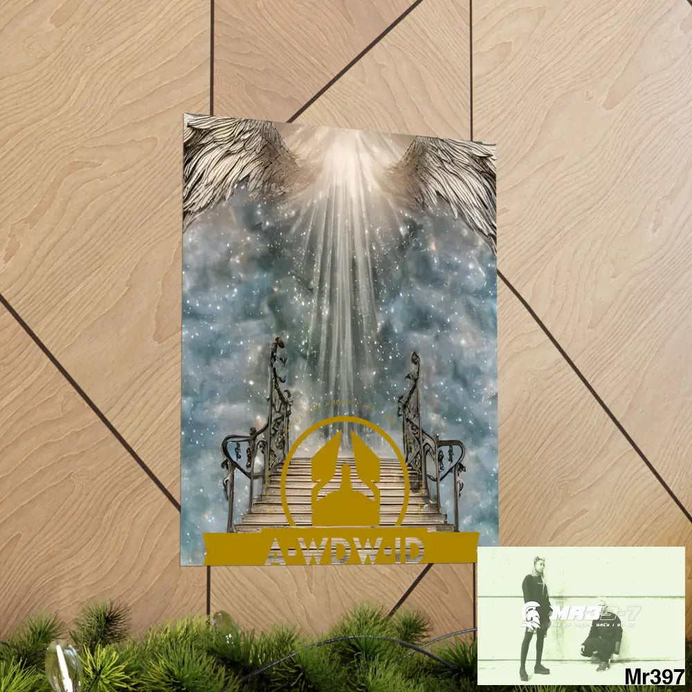 A1WDW.ID stairway to heaven. Matte Vertical Posters Poster