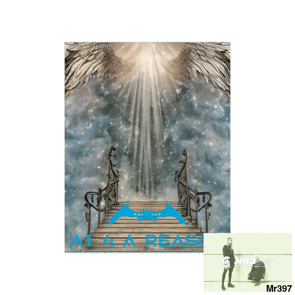 AI 4 A Reason stairway to heaven. Matte Vertical Posters Poster