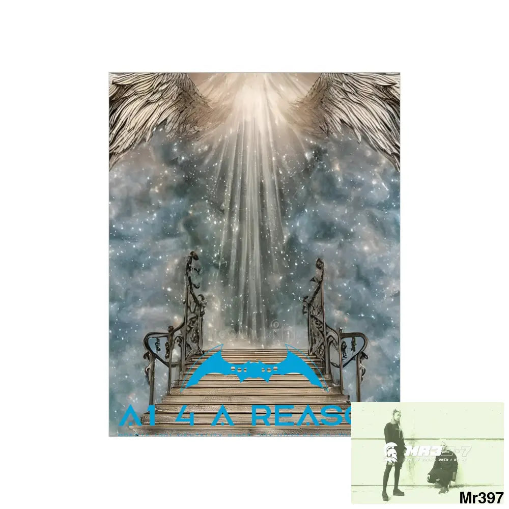 AI 4 A Reason stairway to heaven. Matte Vertical Posters Poster