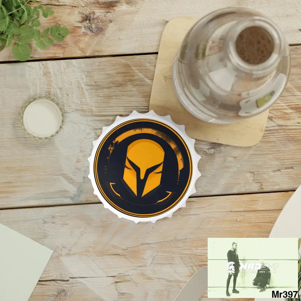 AI A1-Sparta themed Magnetic Bottle Opener One size / White Accessories