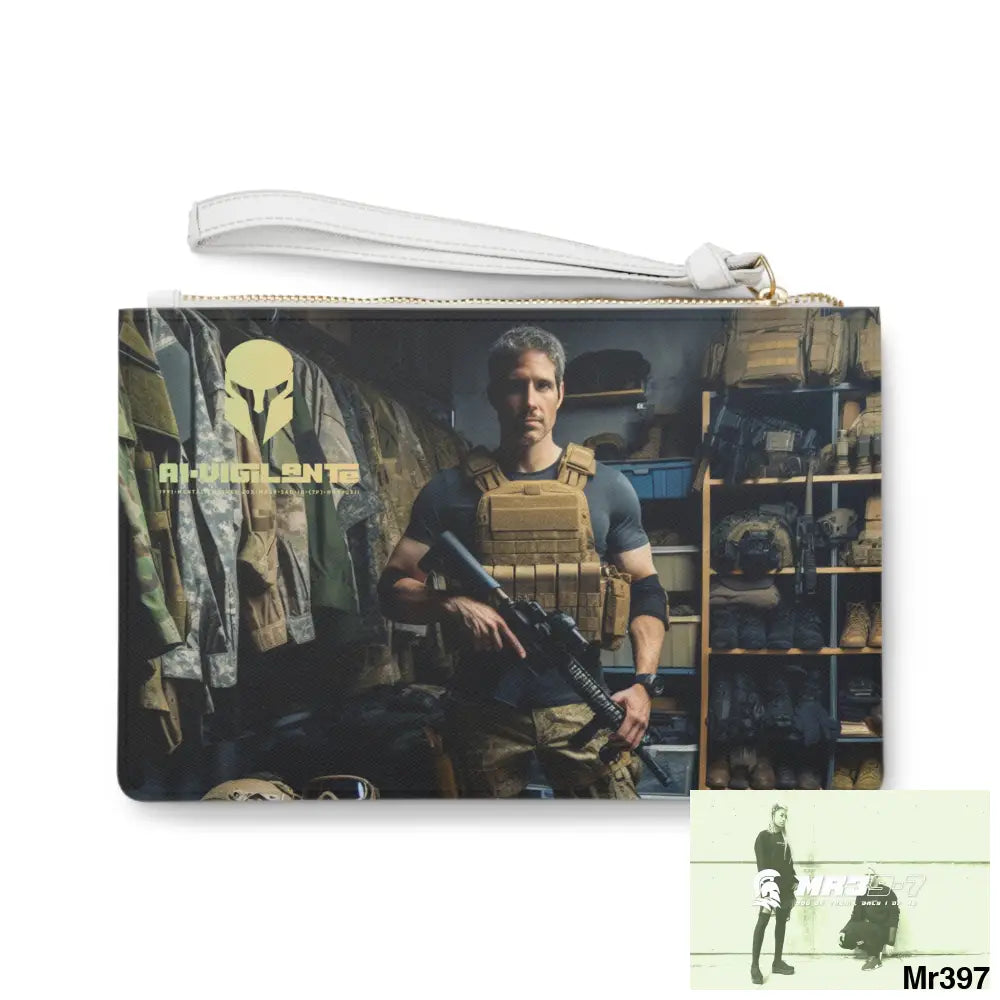 AI A1WDW + A1-Vigilante My Death Flat 17-24 Ex Military to Pro Vigilante 1991- 01-10X-24 Themed Ladies Clutch Bag One