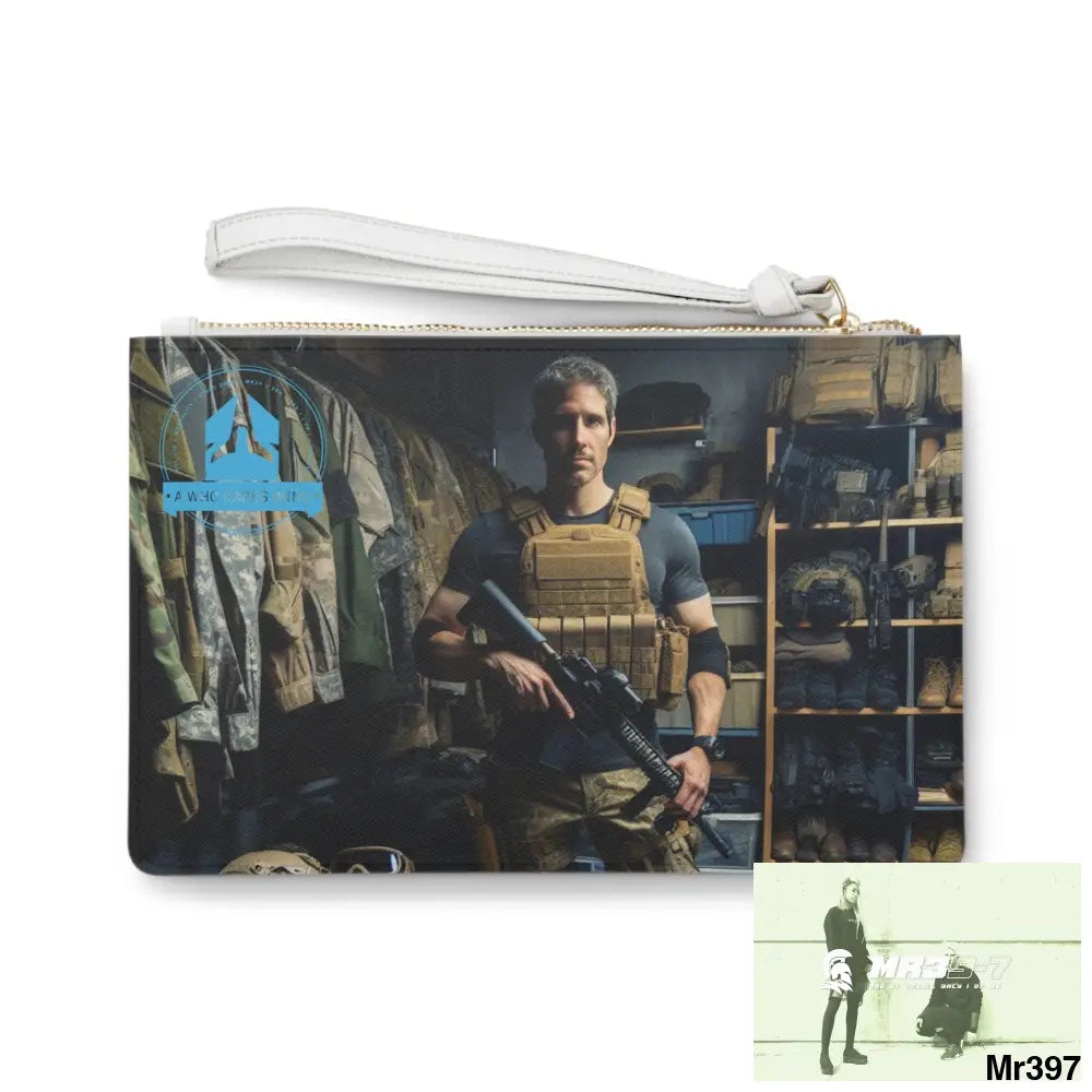 AI A1WDW My Death Flat 17-24 Ex Military to Pro Vigilante 1991- 01-10X-24 Themed Ladies Clutch Bag One size Bags