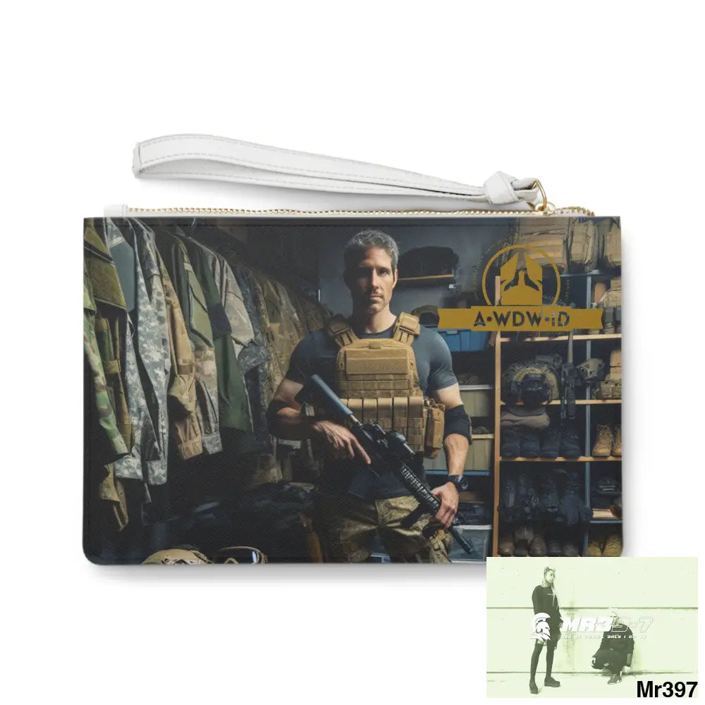 AI A1WDW + RSF ID My Death Flat 17-24 Ex Military to Pro Vigilante 1991- 01-10X-24 Themed Ladies Clutch Bag One size