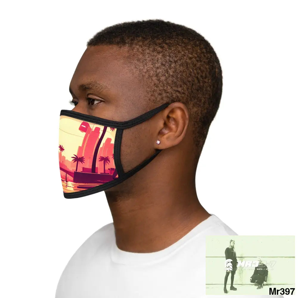 AI Radiation theme attack 2014 Mixed-Fabric Face Mask One size Accessories