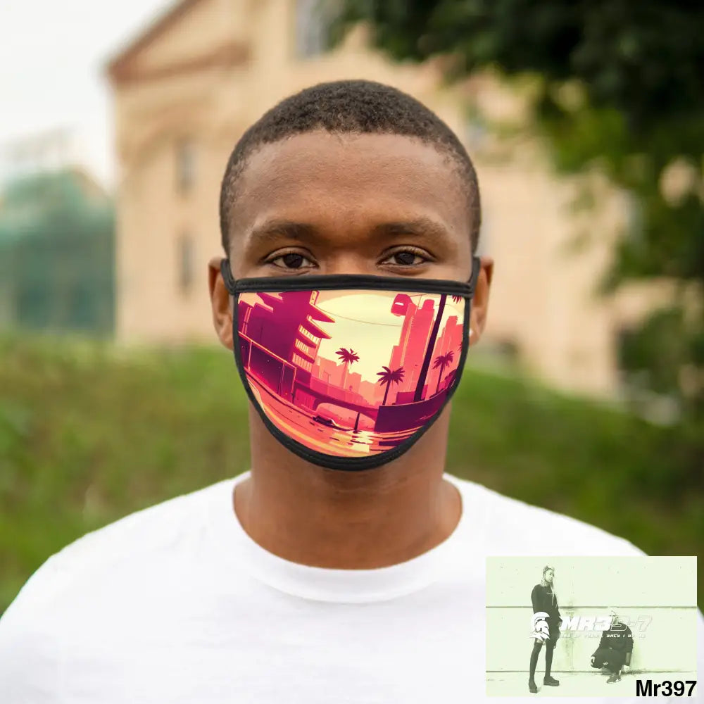 AI Radiation theme attack 2014 Mixed-Fabric Face Mask One size Accessories