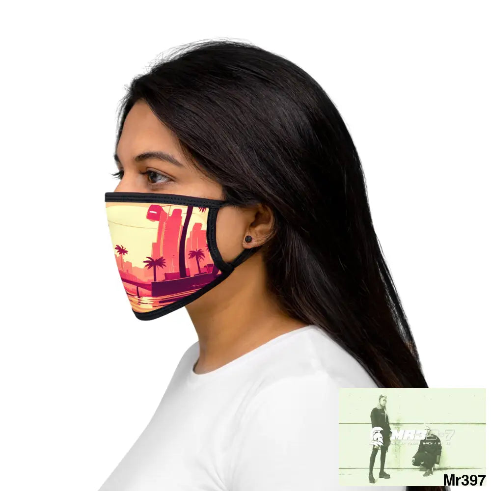 AI Radiation theme attack 2014 Mixed-Fabric Face Mask One size Accessories