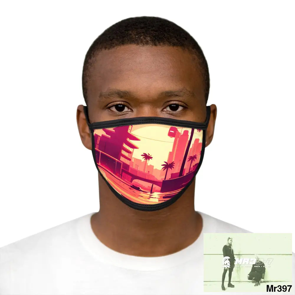 AI Radiation theme attack 2014 Mixed-Fabric Face Mask One size Accessories