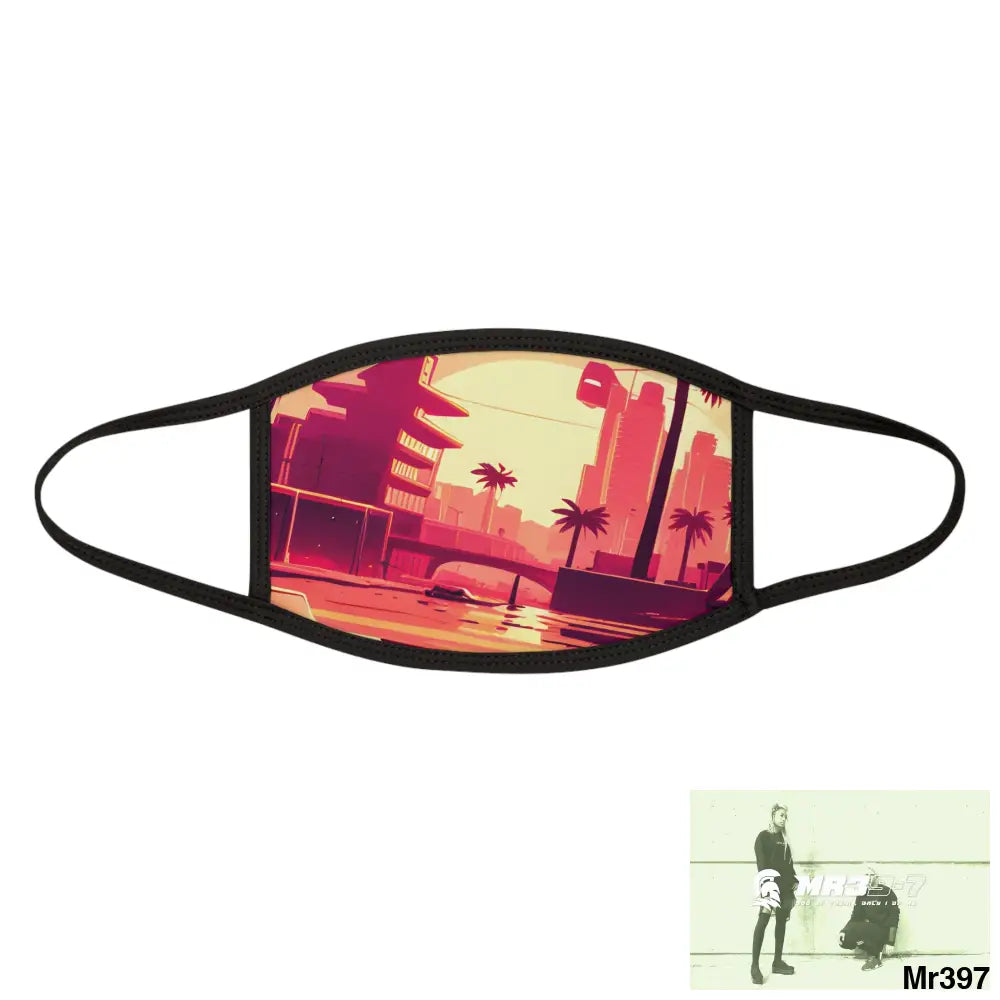 AI Radiation theme attack 2014 Mixed-Fabric Face Mask One size Accessories