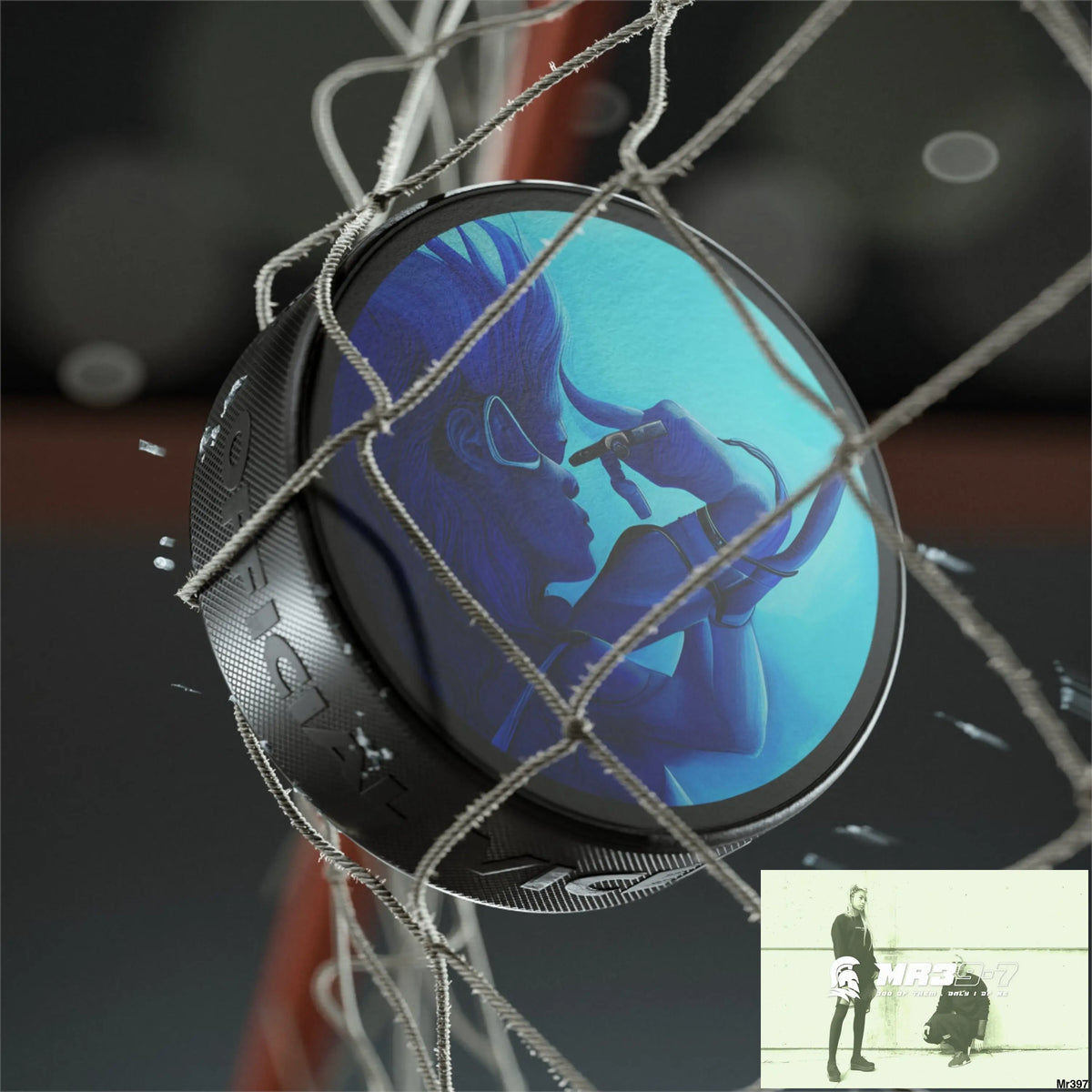 AI Scuba Vigilante Dive Dahab Theme Hockey Puck 3’’ Accessories