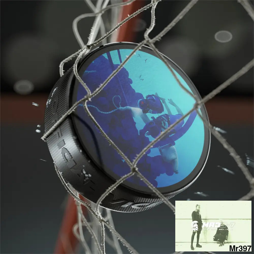 AI Scuba Vigilante Dive Dahab Theme Hockey Puck 3’’ Accessories