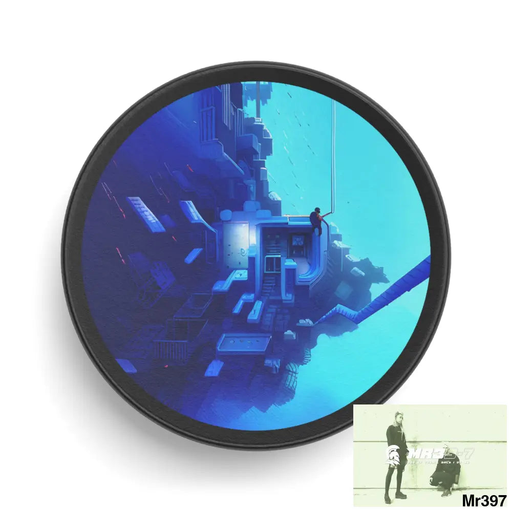AI Scuba Vigilante Dive Dahab Theme Hockey Puck 3’’ Accessories