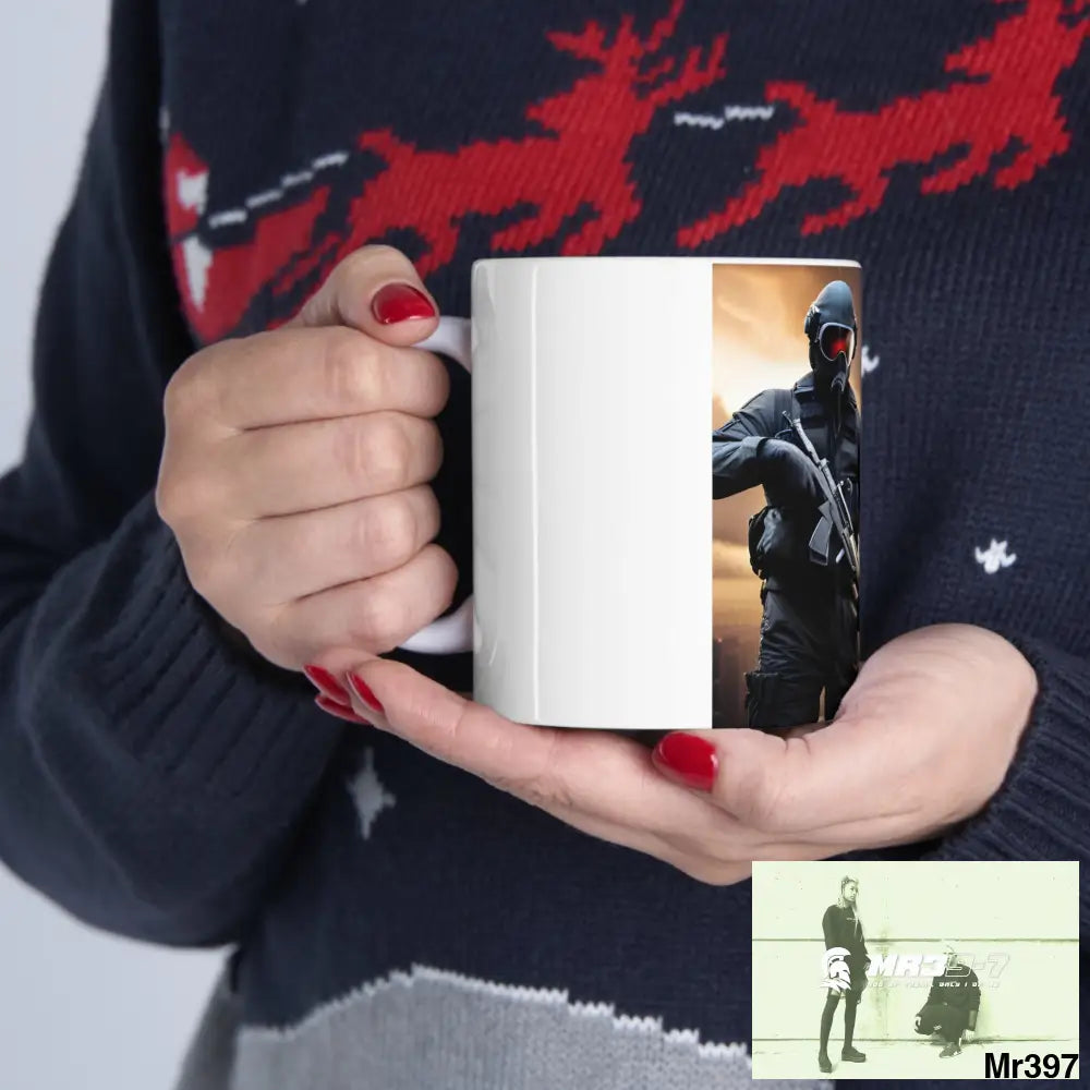 AI SF theme Ceramic Mug 11oz 11oz Mug