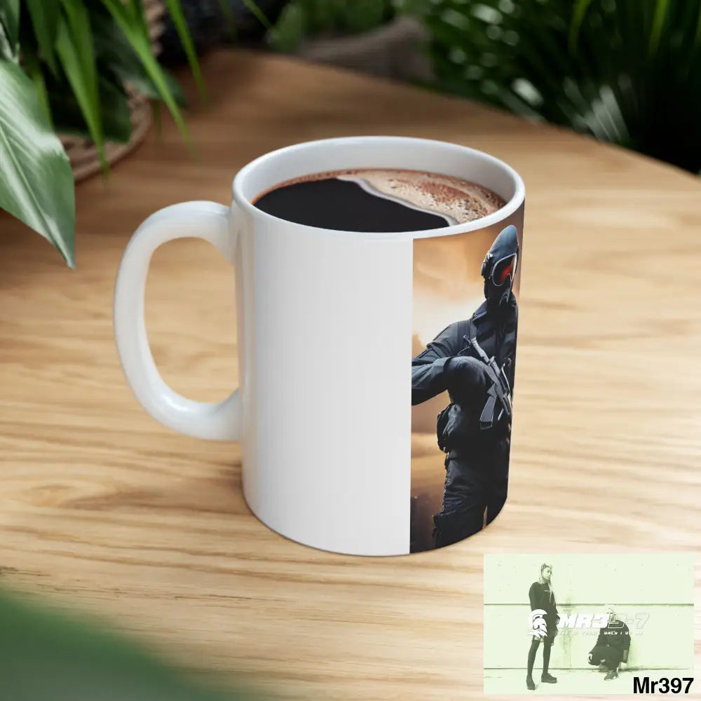 AI SF theme Ceramic Mug 11oz 11oz Mug