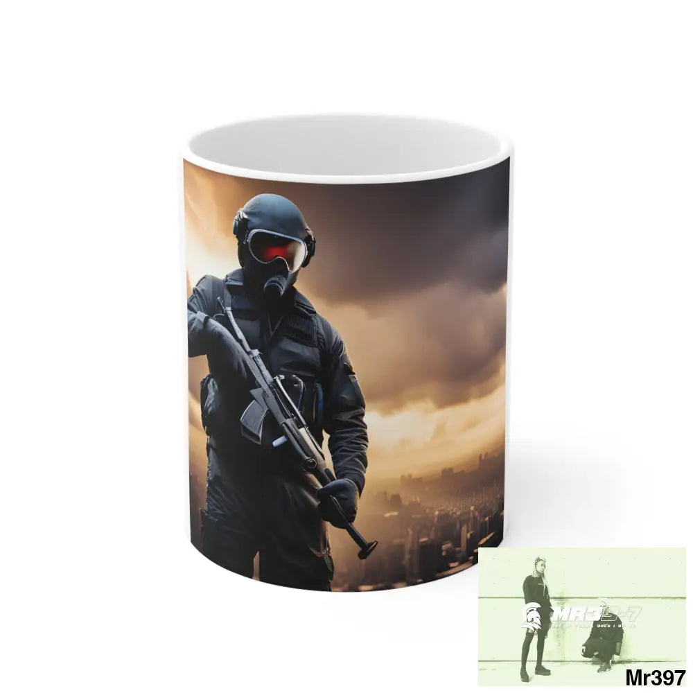 AI SF theme Ceramic Mug 11oz 11oz Mug