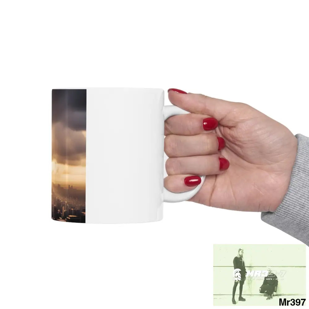 AI SF theme Ceramic Mug 11oz 11oz Mug