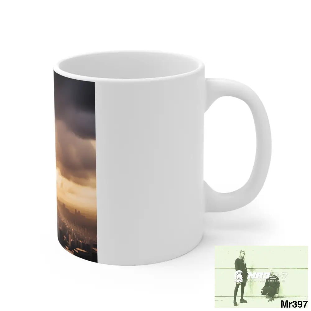 AI SF theme Ceramic Mug 11oz 11oz Mug