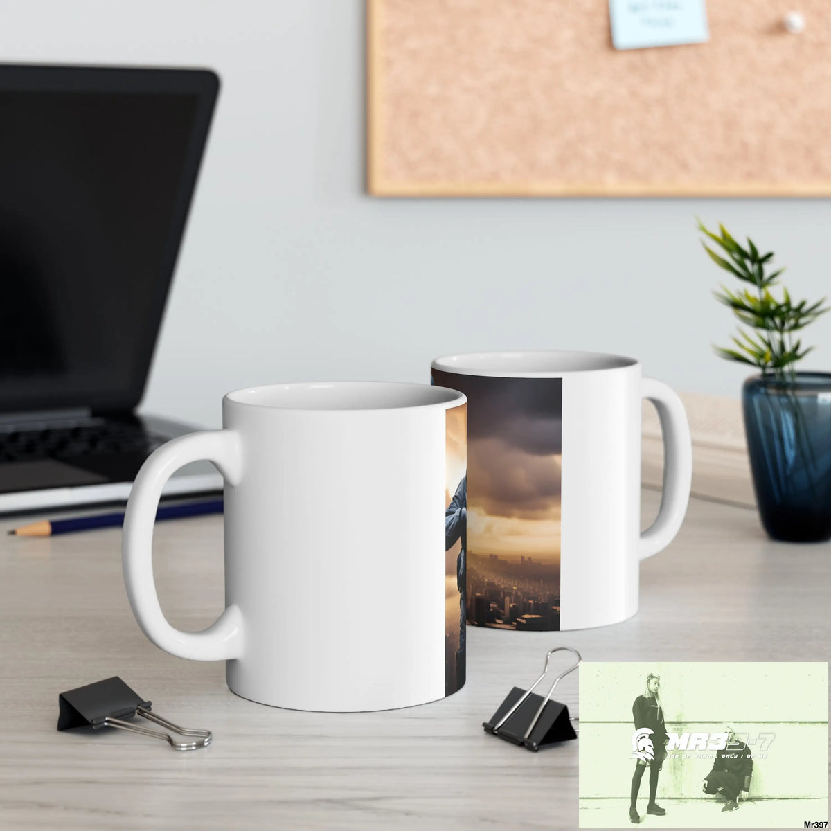 AI SF theme Ceramic Mug 11oz 11oz Mug