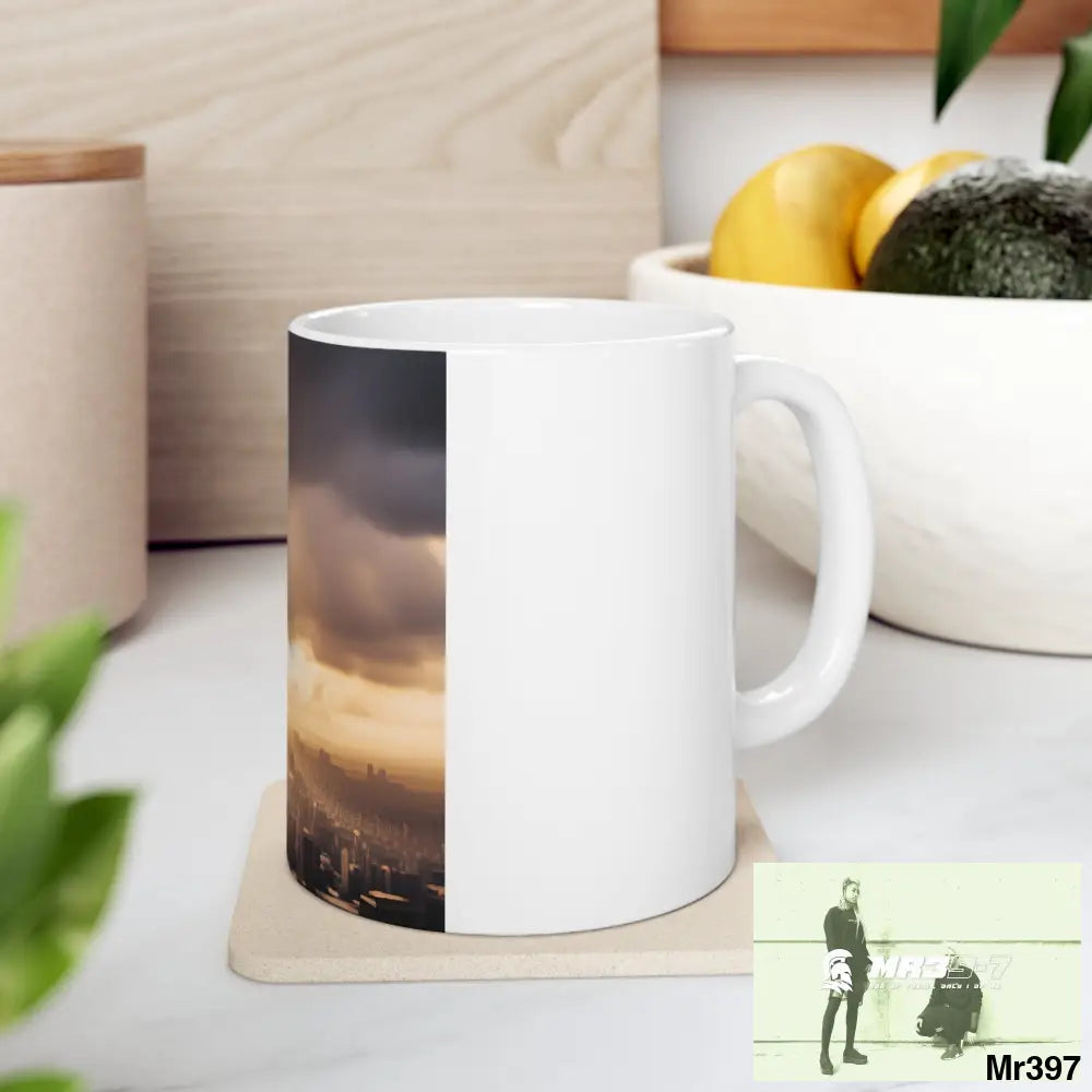 AI SF theme Ceramic Mug 11oz 11oz Mug