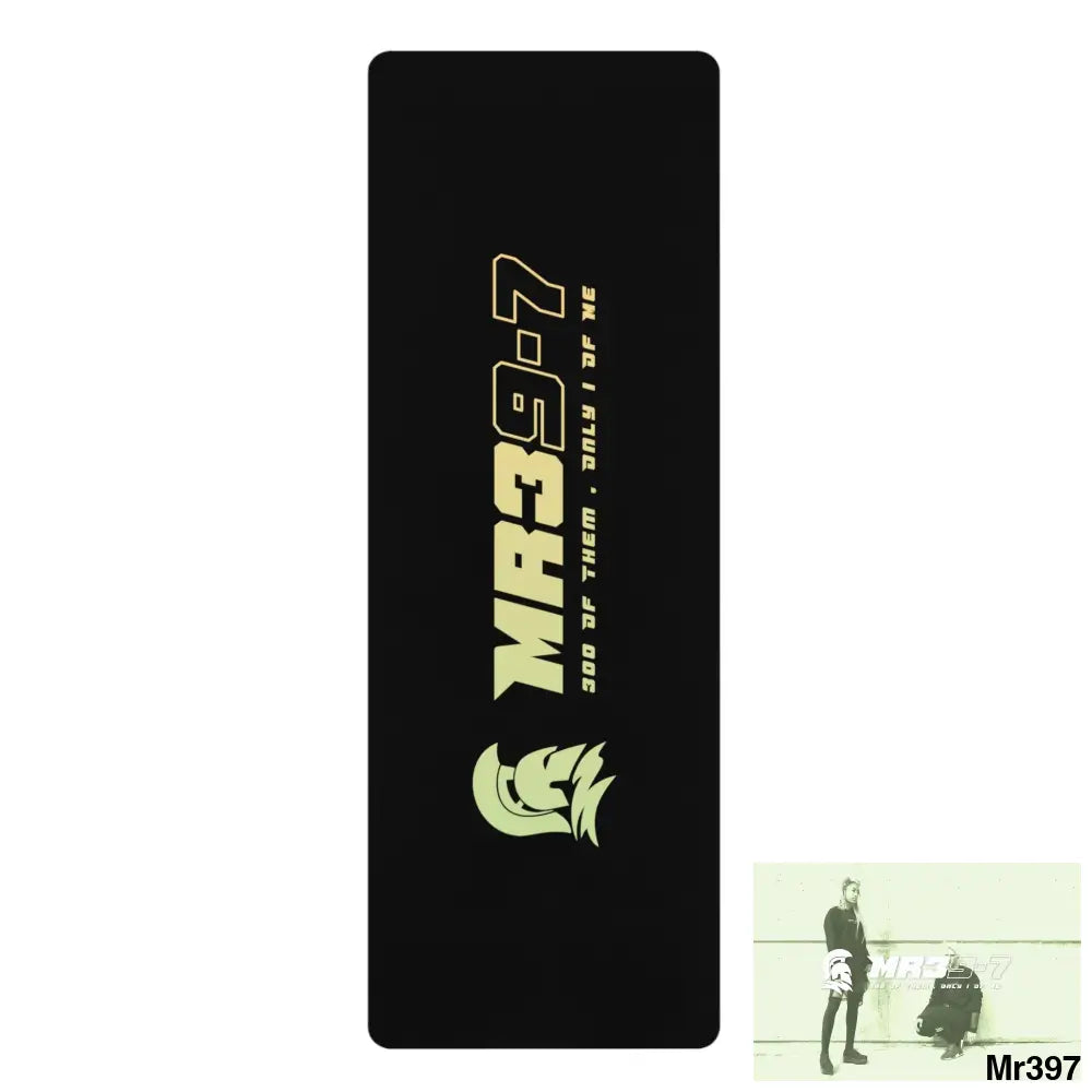 AI Sparta theme Rubber Yoga Mat 24” x 68” Home Decor