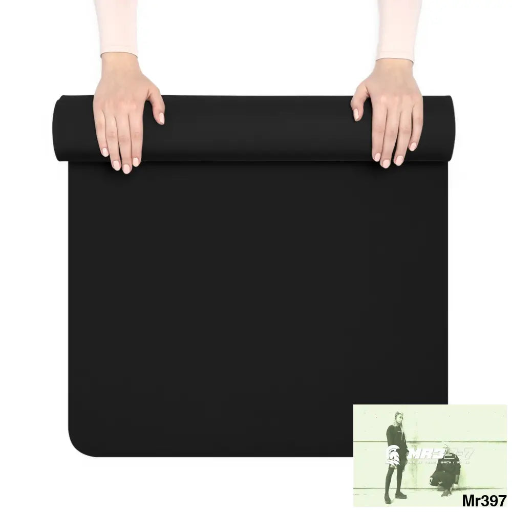 AI Sparta theme Rubber Yoga Mat 24” x 68” Home Decor