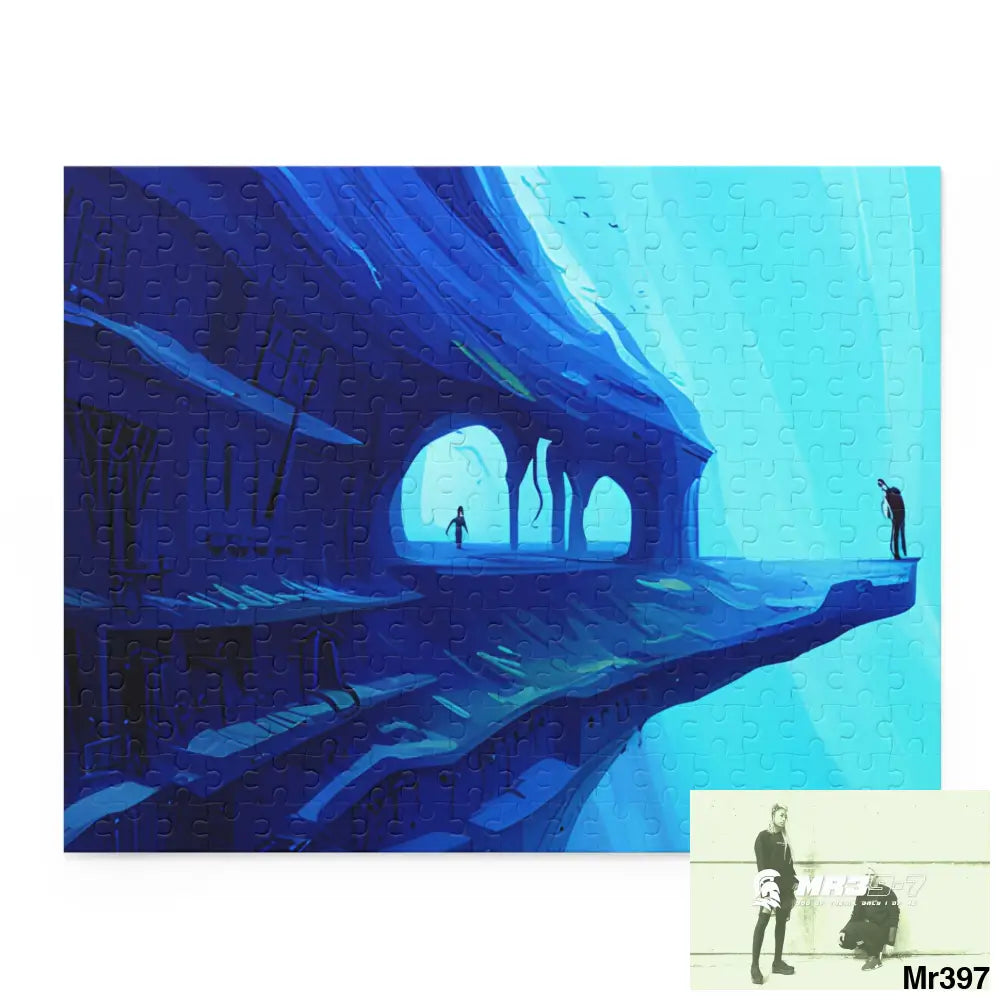 AI Special Dive Days Dahab to Eyton Window View #N03 No 22 Gods Intervention Puzzle (120 252 500-Piece) 14’’ × 11’’