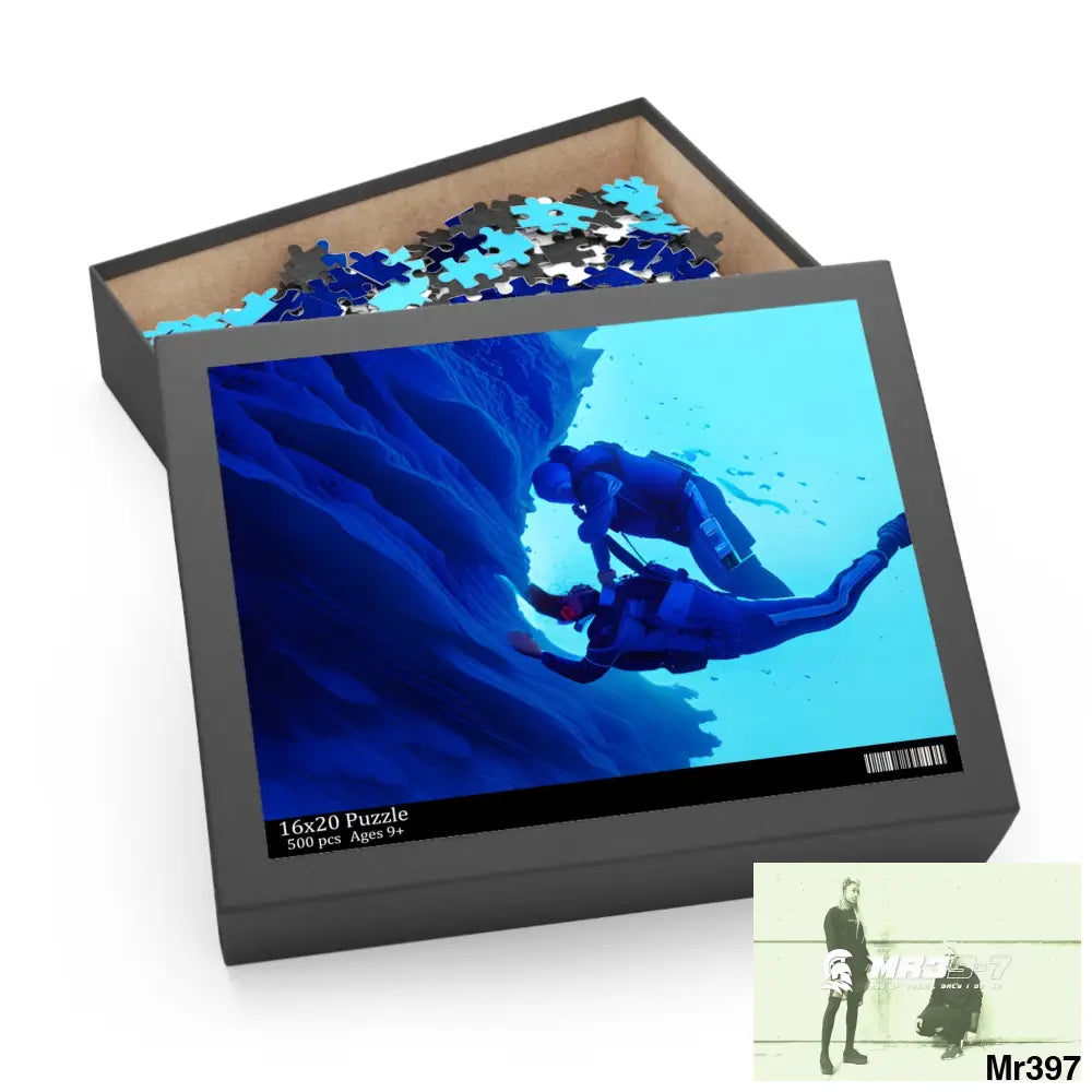 AI Special Dive Days Dahab to Eyton Window View #No11 No 22 Gods Intervention Puzzle (120 252 500-Piece) Puzzle