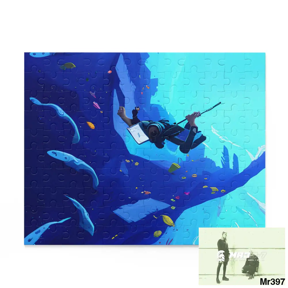 AI Special Dive Days Dahab to Eyton Window View #NO4 No 22 Gods Intervention Puzzle (120 252 500-Piece) 10’’ × 8’’ (120