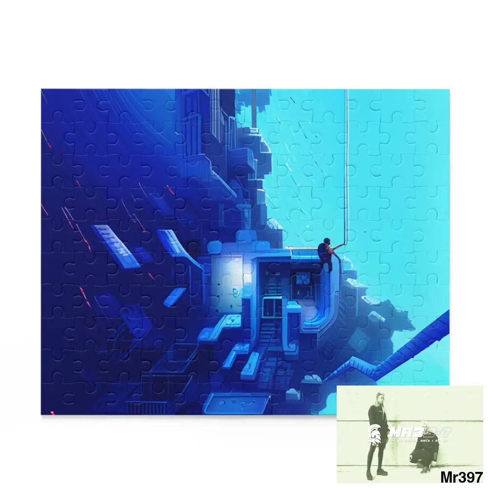 AI Special Dive Days Dahab to Eyton Window View #NO5 No 22 Gods Intervention Puzzle (120 252 500-Piece) 10’’ × 8’’ (120