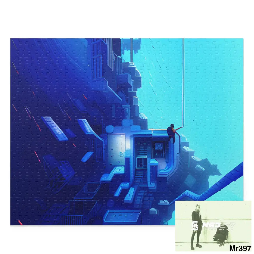 AI Special Dive Days Dahab to Eyton Window View #NO5 No 22 Gods Intervention Puzzle (120 252 500-Piece) 20’’ × 16’’