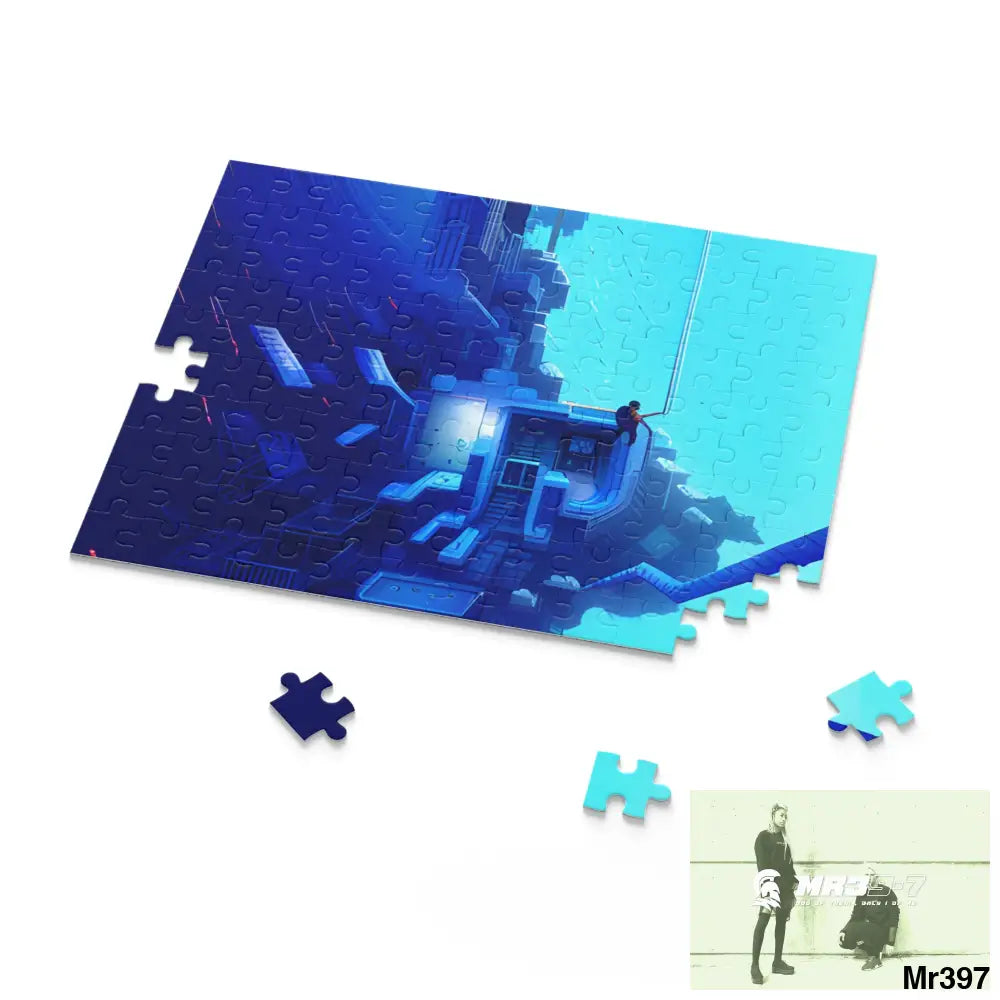 AI Special Dive Days Dahab to Eyton Window View #NO5 No 22 Gods Intervention Puzzle (120 252 500-Piece) Puzzle