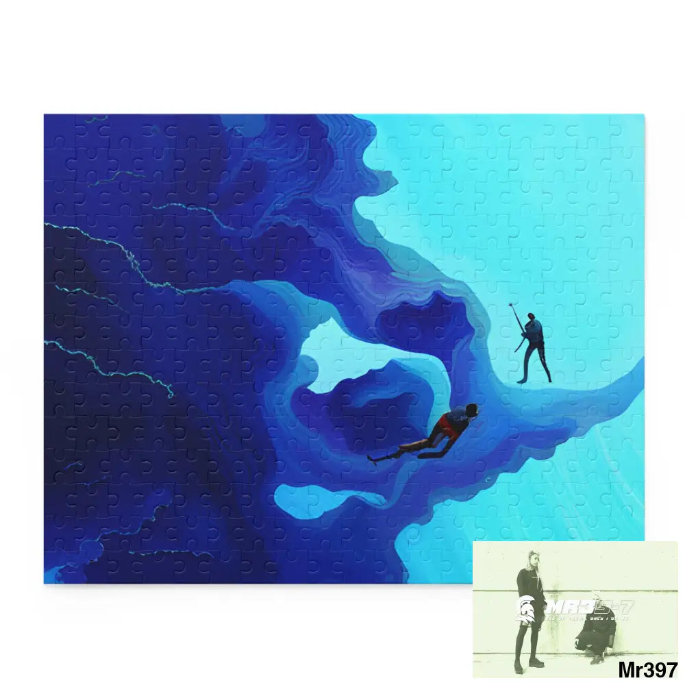 AI Special Dive Days Dahab to Eyton Window View #NO6 No 22 Gods Intervention Puzzle (120 252 500-Piece) 14’’ × 11’’