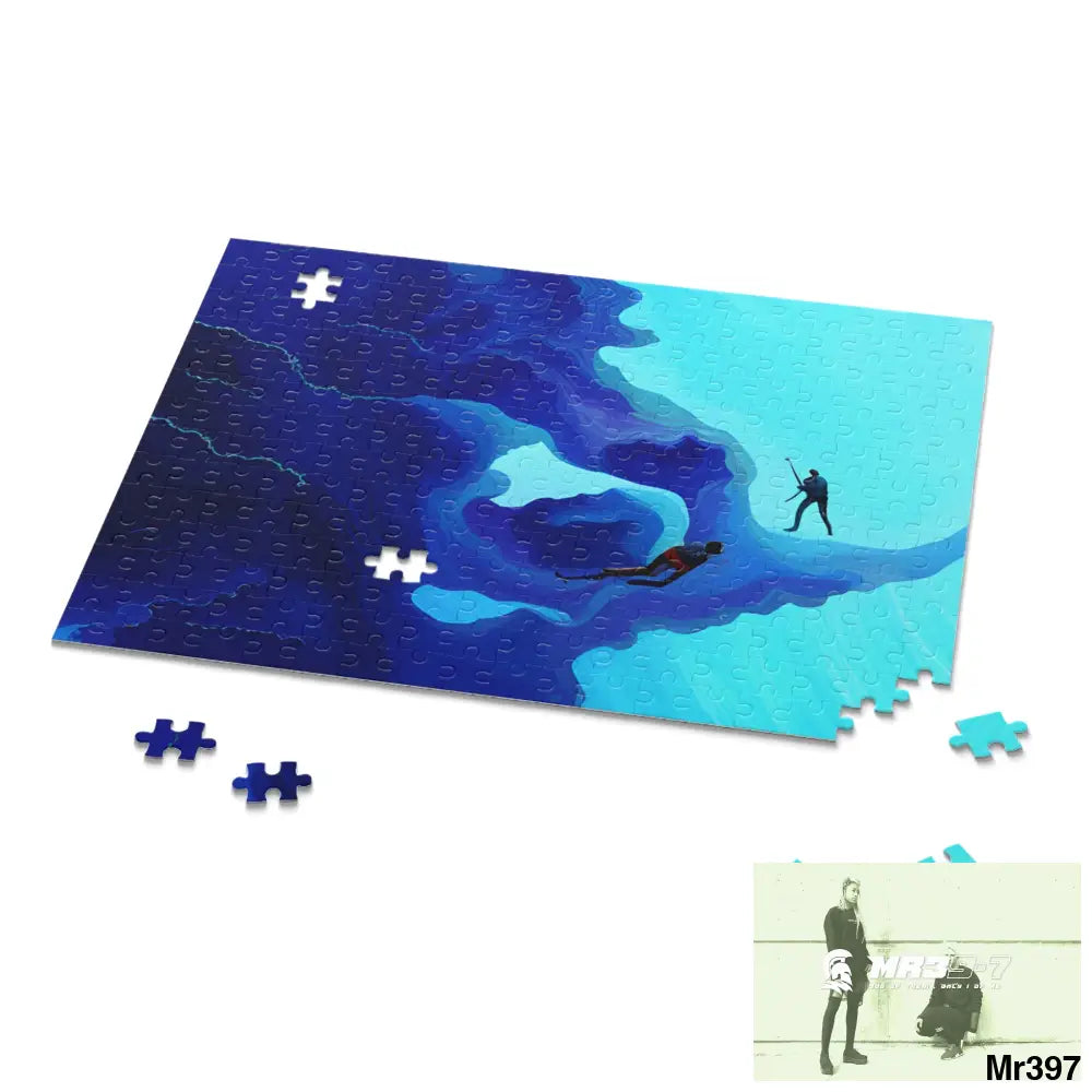 AI Special Dive Days Dahab to Eyton Window View #NO6 No 22 Gods Intervention Puzzle (120 252 500-Piece) Puzzle