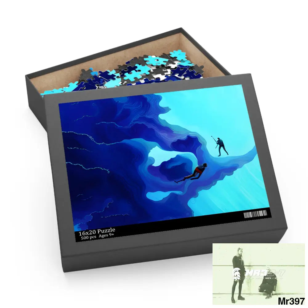 AI Special Dive Days Dahab to Eyton Window View #NO6 No 22 Gods Intervention Puzzle (120 252 500-Piece) Puzzle