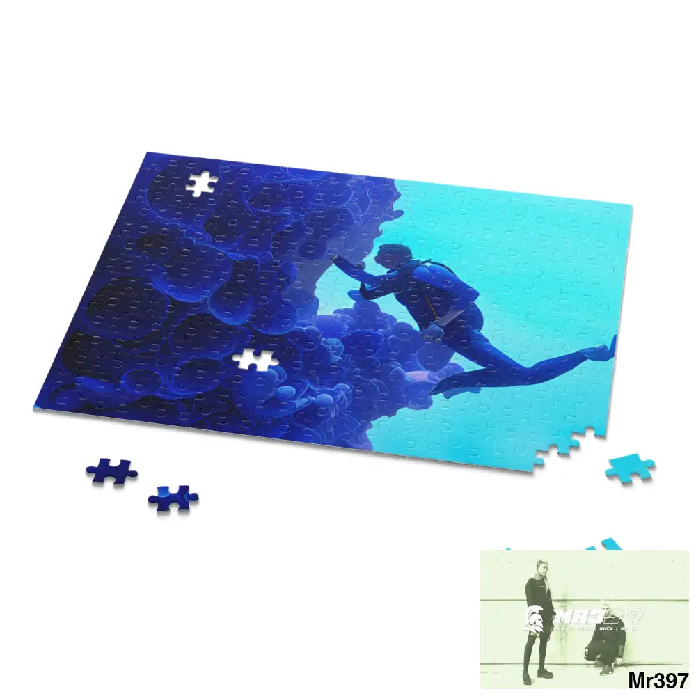 AI Special Dive Days Dahab to Eyton Window View #NO8 No Racism No 22 Gods Intervention Puzzle (120 252 500-Piece) Puzzle