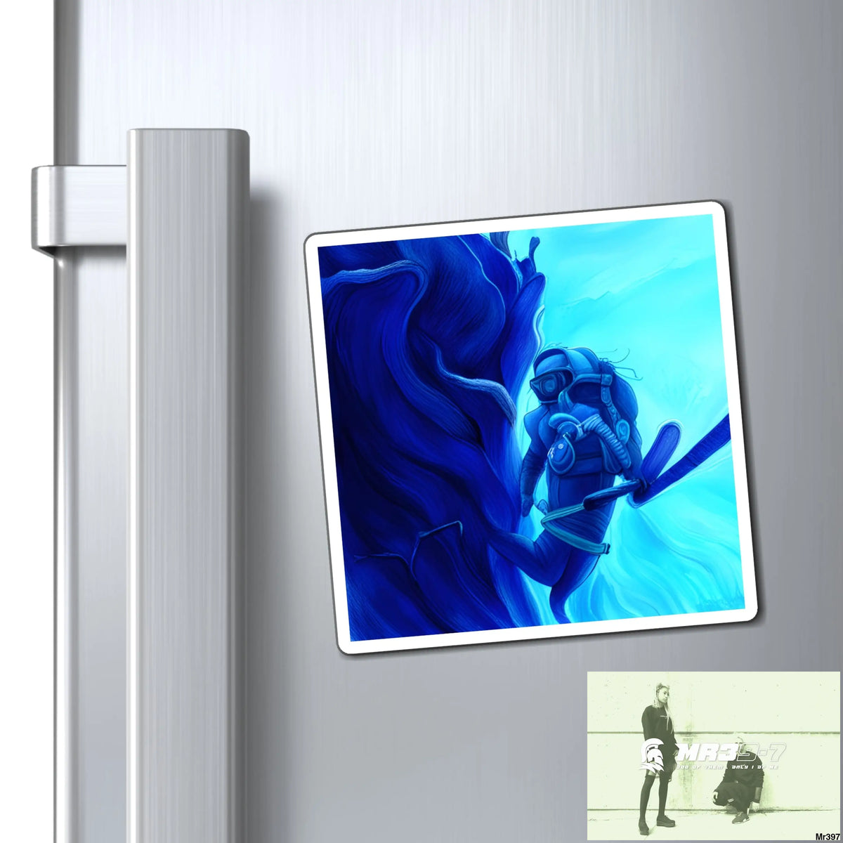 AI Theme -Scuba dive Vigilante Dahab Magnet Paper products