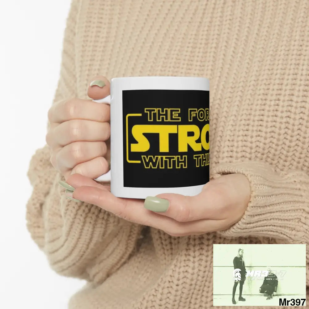 AI Themed Ceramic Mug 11oz 11oz Mug