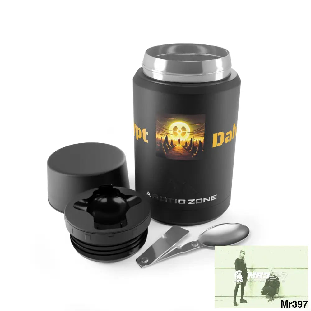 AI Vice theme Egypt attack Titan Copper Insulated Food Storage 16.9oz / Black Accessories