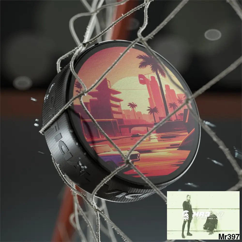 AI Vice theme Hockey Puck 3’’ Accessories