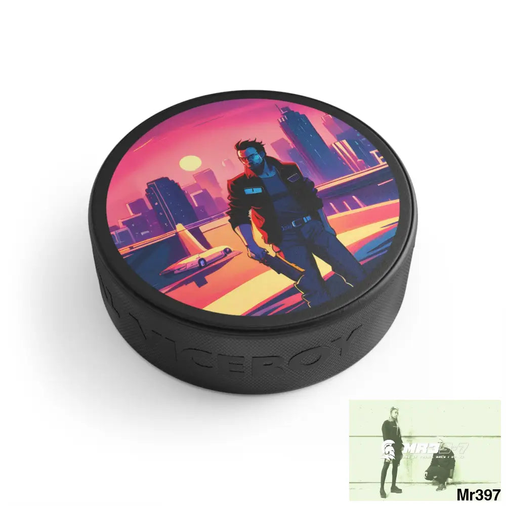 AI Vice theme Hockey Puck 3’’ Accessories