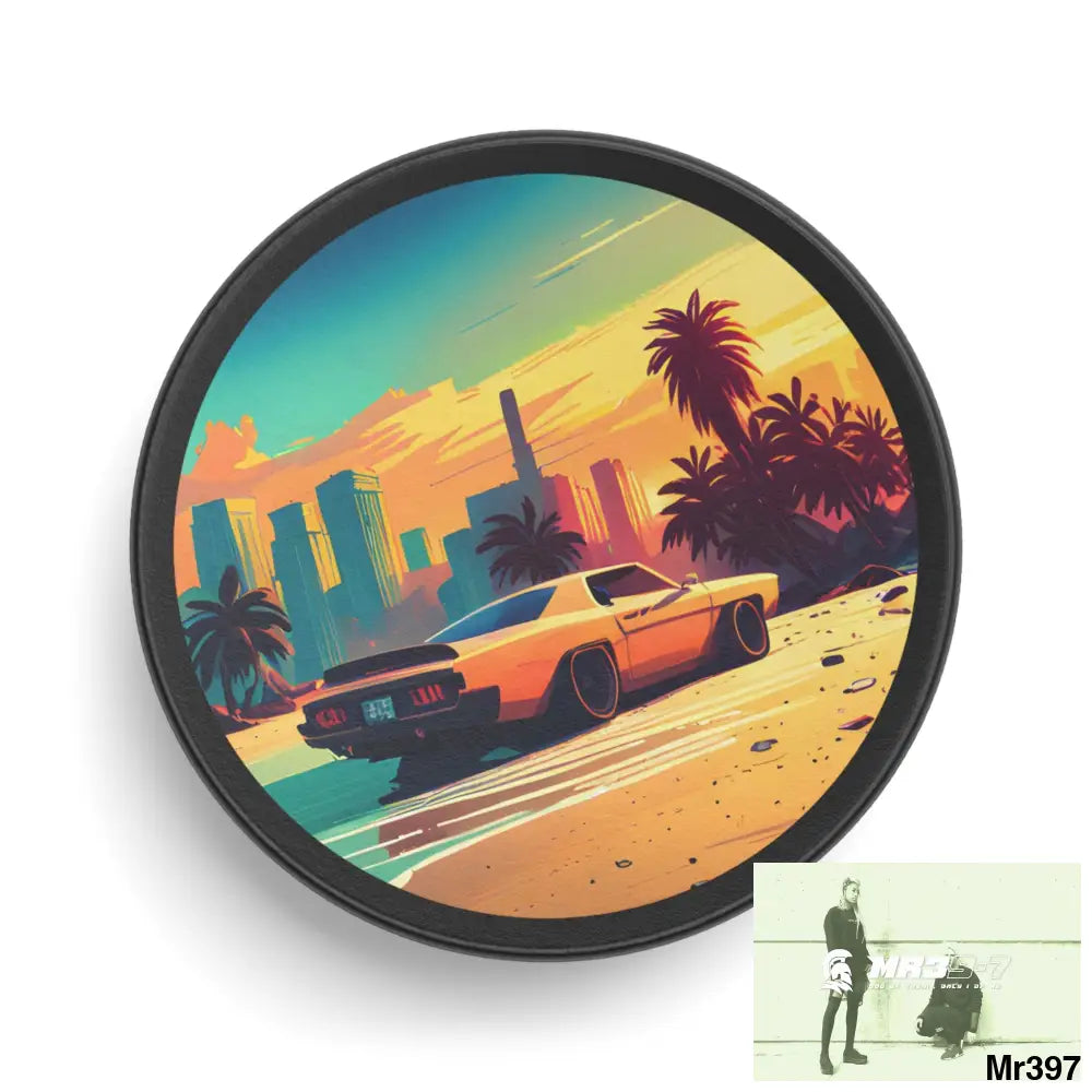 AI Vice theme Hockey Puck 3’’ Accessories