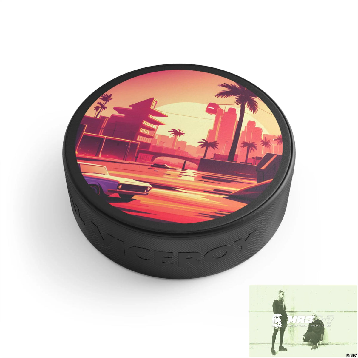 AI Vice theme Hockey Puck 3’’ Accessories